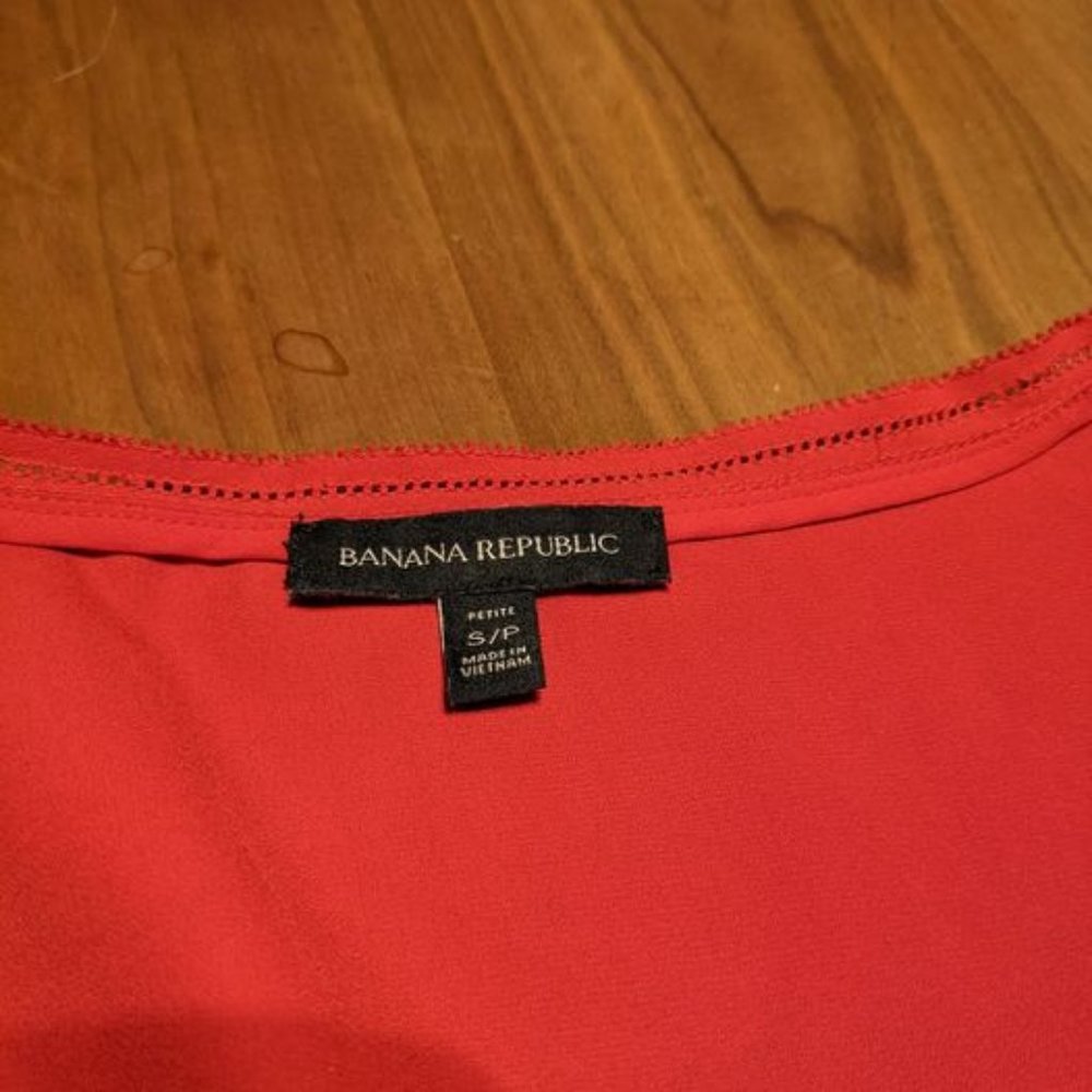 Red T-Shirt Blouse